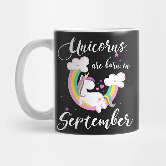 Unicorns Are Born In September by helloshirts